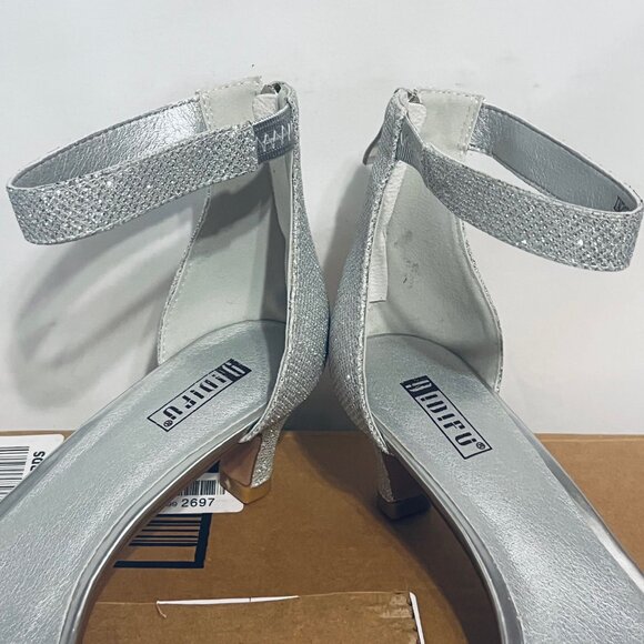 IDIFU NWB-Women's 2" Kitten Heels-Formal Stretch Strappy Ankle-Open Toe-Sz. 9 - Picture 4 of 16